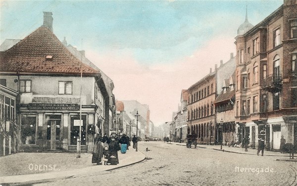 Postkort. Nørregade
